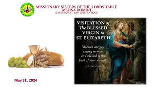 VISITATION OF THE BLESSED VIRGIN MARY