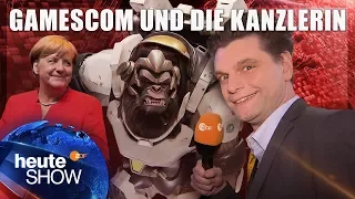 Lutz van der Horst auf der Gamescom 2017 | heute-show