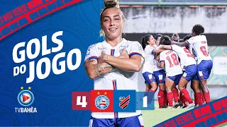 BAHIA 4 x 1 ATHLETICO/PR - GOLS - BRASILEIRÃO FEMININO (05/05/24)