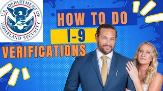 How To Do A USCIS  I-9 Verification As A Notary