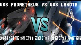 1 USS Prometheus Vs 1 USS Lakota Death Battle Who will Be The Last Man Standing!
