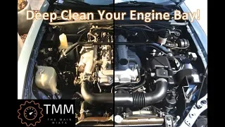 How to Deep Clean Your Engine Bay