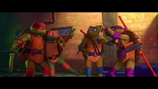 "We Outside" scene TMNT MM