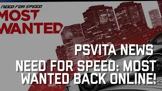 Need for Speed: Most Wanted on PS Vita back online!