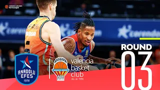 Jones' late heroics sends Valencia over the top! | Round 3, Highlights | Turkish Airlines EuroLeague