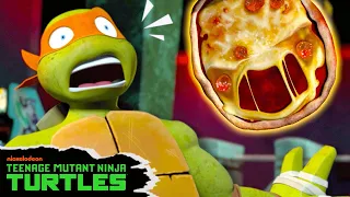 Mikey's Pizza Tries To EAT HIM! 🍕 | Full Scene | TMNT