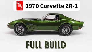 AMT 1/25 Scale Chevy Corvette ZR-1. Full Build Video.