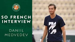 So French interview with Daniil Medvedev