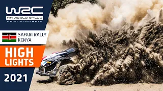 The final stages of WRC Safari Rally Kenya 2021 - Highlights Stages 16-18