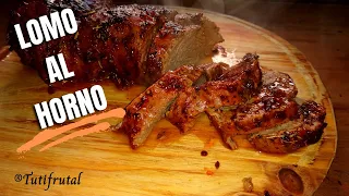 LOMO AL HORNO | CARNE  PARA SANDWICH | RECETA PASO A PASO| Fácil | ®Tutifrutal