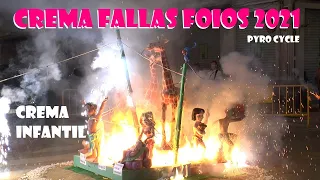 Crema Fallas 2021 Foios. Valencia VIDEO # 1