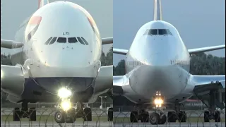 WHICH IS LOUDER?? A380 vs  B747