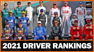 Ranking the 2021 F1 Drivers from WORST to BEST