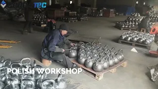 Cerdatec Competiton Kettlebell Production Process