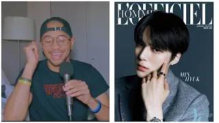 Photographer reacts to Monsta X’s Minhyuk for L’Offciel Hommes Korea AW 2021/2022