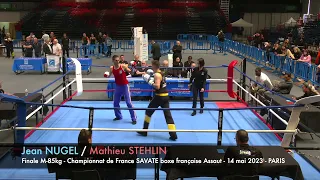 Finale M-85 : Championnat de France SAVATE boxe française ASSAUT 2023