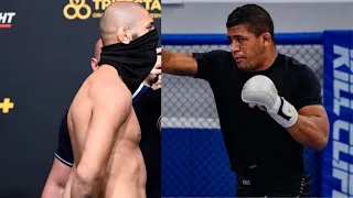 Gilbert "Durinho" Burns training for Khamzat Chimaev - UFC 273