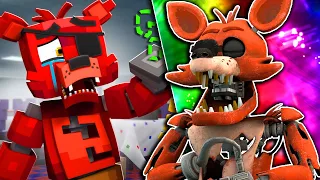 Foxy Reacts To FNAF MINECRAFT "Fazbear & Friends" EP 1 - Where Is Foxy's Hook?!