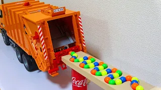 Marble Run Race ☆ HABA Slope & Garbage Truck