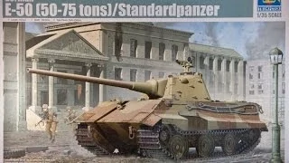 In-box Review: Trumpeter 01536 E-50 Standardpanzer