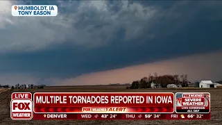 Watch: Multiple Tornadoes Reported In Iowa Overnight On Tuesday