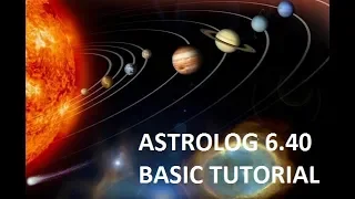 Astrolog 6 40 Basic Setup Tutorial