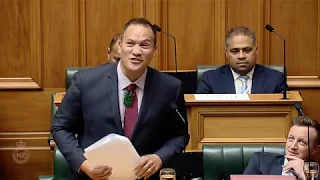 Beautiful Maori waiata rings out in Parliament after Tamati Coffey's maiden speech