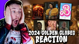 Golden Globes 2024 Nominations REACTION