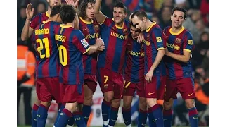 FC Barcelona Dream Team 2011-2012 With Pep Guardiola