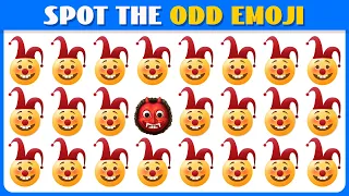 Can You Find the Odd Emoji Out? 🤡 Clown Emoji Puzzle Quiz Challenge #30