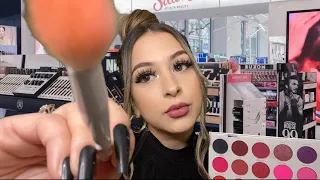 ASMR Fast and aggressive makeover at Ulta ✨