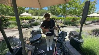 Private event at winery with loop pedal not Sheeran looper  #bossrc600 #rc600