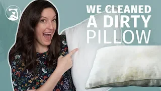 How To ACTUALLY Wash Dirty Pillows (Step-By-Step Guide!)