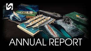 S Resin Art 2022 Annual Report | Titanic | Britannic | Bismarck | Kursk | AMAGI