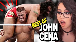 Girl REACTS to TOP 10 John Cena's MOST SAVAGE Promos !!!