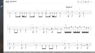 Red Hot Chili Peppers - Slow Cheetah (BASS TAB PLAY ALONG)