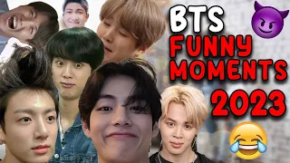 BTS FUNNY MOMENTS 2023 ENG SUB