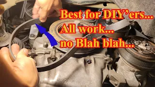 Honda HR-V Serpentine Belt (Drive Belt) Change D.I.Y.