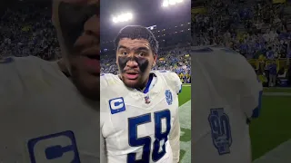 “This Ford Field!” - Penei Sewell | Detroit Lions #shorts