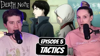 “I Am Kira” | Death Note Couple Reaction | Ep 5 "Tactics”