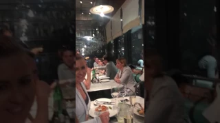 Ресторан Osteria Bianca.. Она так и не стала бабочкой...