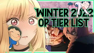 Winter 2022 OP Anime Tier List