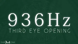 936 Hz 💎Pure Tone Pineal Gland Activation Third Eye Opening Powerful Isochronic Tone