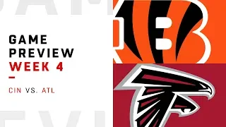 Cincinnati Bengals vs. Atlanta Falcons | Week 4 Game Preview | NFL Playbook