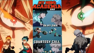 [AMV] My Hero Academia•Deku&Kacchan•On My Own and Courtesy Call•A True Rivalry