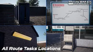 All Route Tasks Locations - Tees Valley Line - Train Sim World 2