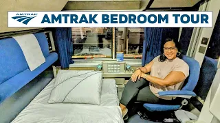 Amtrak Bedroom Tour On The Texas Eagle | Biggest Amtrak Sleeper Car