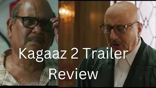 KAGAAZ 2 TRAILER REVIEW .. STARER SATEESH KAUSHIK,ANUPAM KHER @AfmiraHomeofFashion