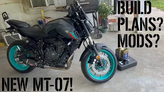 New Yamaha MT-07! Build Plans and Mods!