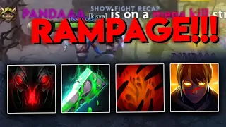 Click " R " and RAMPAGE